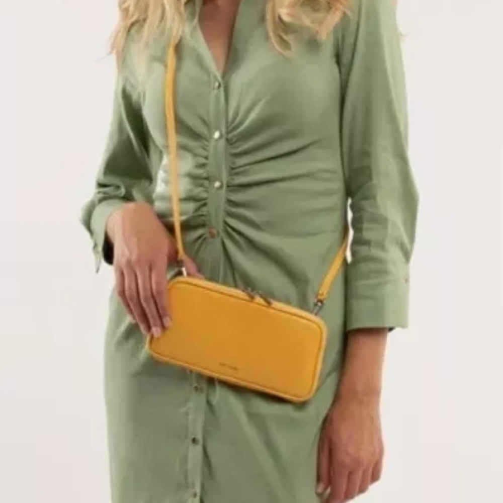 Matt & Nat Yellow Crossbody Bag - Picture 3 of 6